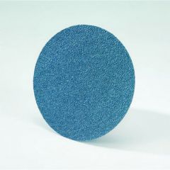 Norton® BlueFire® 23573 H875 Series Non-Vacuum Sanding Disc, 6 in, 80 Grit, Zirconia Alumina, PSA Attachment