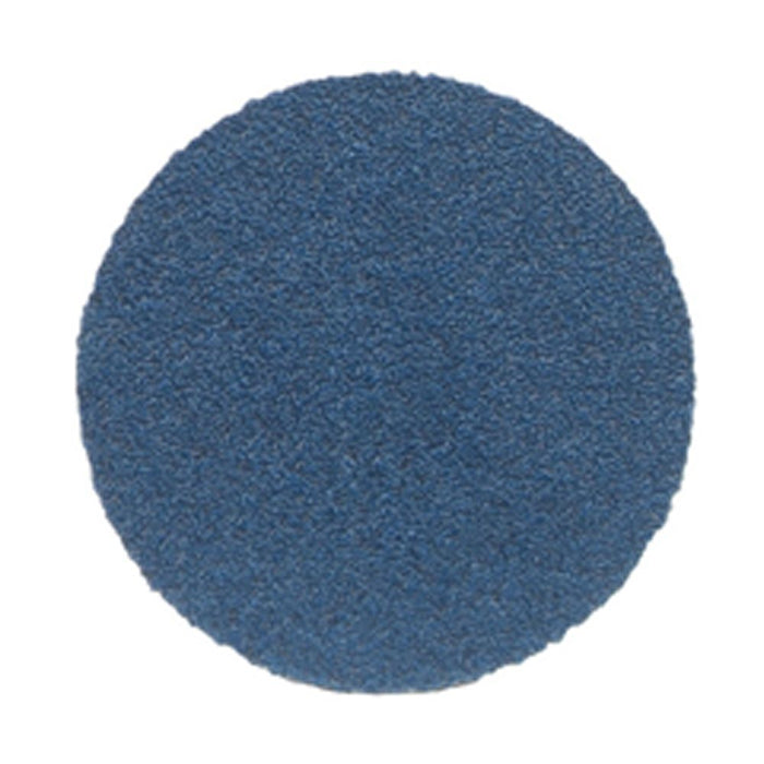 Norton BlueFire 23588 H875P Series NorGrip Sanding Disc, 6 in, 80 Grit, Zirconia Alumina