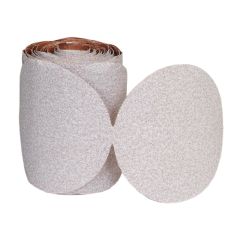 Norton® A275OP™ 31464 Non-Vacuum Sanding Disc Roll, 5 in, P80 Grit, Aluminum Oxide, PSA Attachment