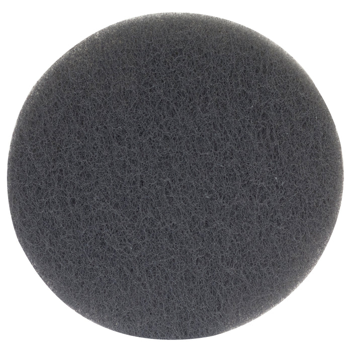 Norton Abrasives Norton Bear-Tex 34771 Non-Woven Thin-Flex Scuff Disc, 6 in Dia โ Gray