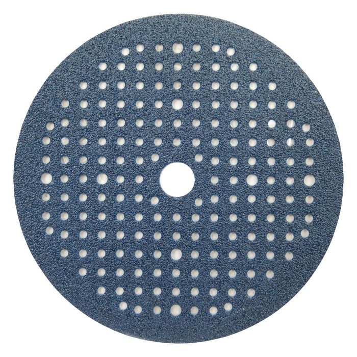 Norton Abrasives Norton BlueFire 81412 H875 Series Vacuum NorGrip Sanding Disc, 6 in, 80 Grit, Zirco