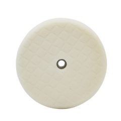 RSG™ REVvive™ 91310 Double Sided CCS Waffle Cutting Pad, 8 in Dia, Foam Pad, White