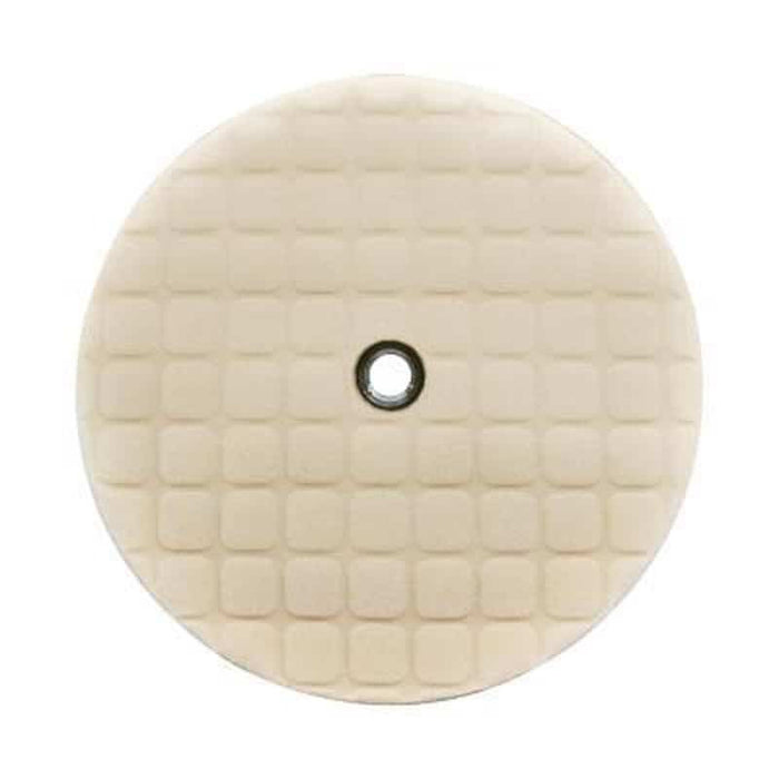 Norton Revive Double-Sided CCS Waffle Cutting Pad 91310 White 8 in Foam