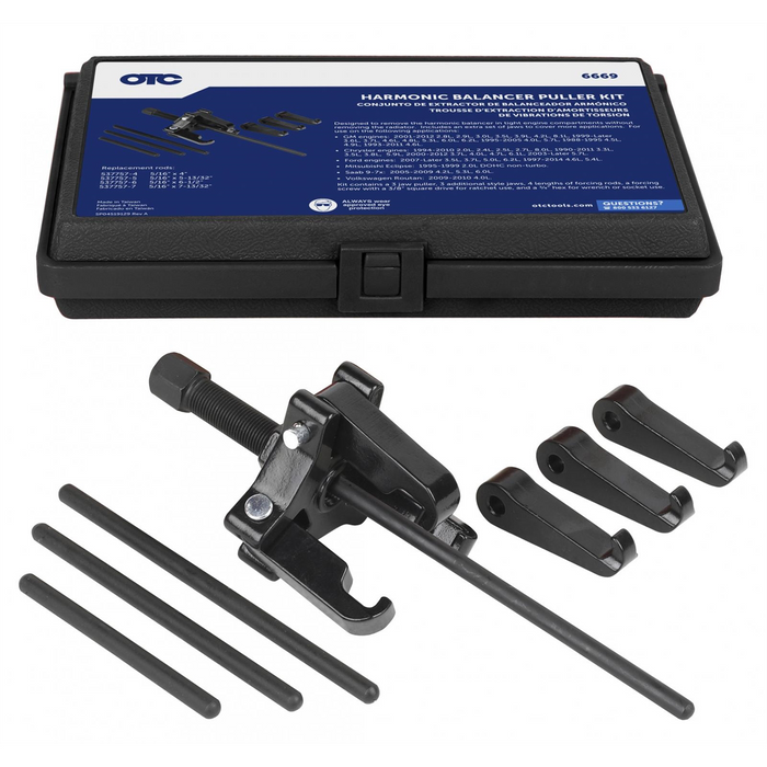 OTC Tools Harmonic Balancer Puller Kit