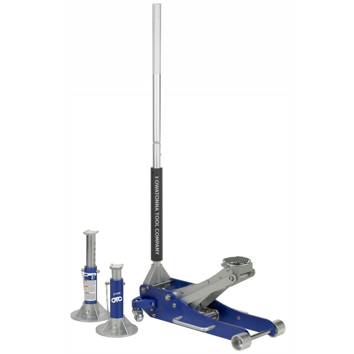 OTC 2 Ton Aluminum Jack and Stand Set — view 2