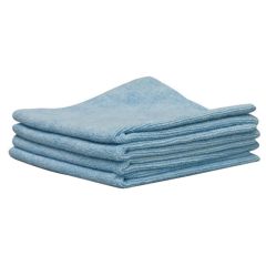 Presta 800136CS Ultra Soft Edgeless Cloth, 16 x 16 in, Micro-Fiber, Blue