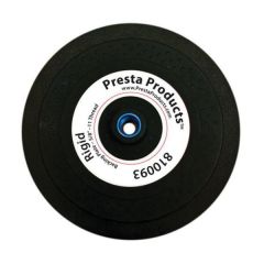 Presta 810093 Rigid Pad Backing Plate, Use With: Beveled Foam Pads (Hook and Loop)