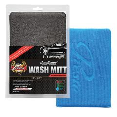 Presta NANOSKIN® AutoScrub™ 8130723 Fine Grade Wash Mitt, 8.7 in L x 6 in W, Polymer Clay, Blue