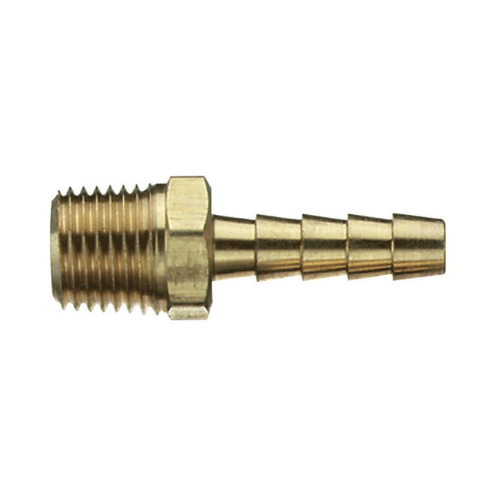 Plews - Edelmann Amflo 406 Hose Barb, 1/4 in, MNPT, Brass