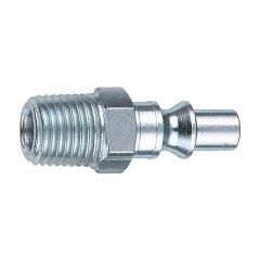 Amflo® CP37 A-Style Plug, 1/4 in, Quick Connect x MNPT, Steel, A-Style