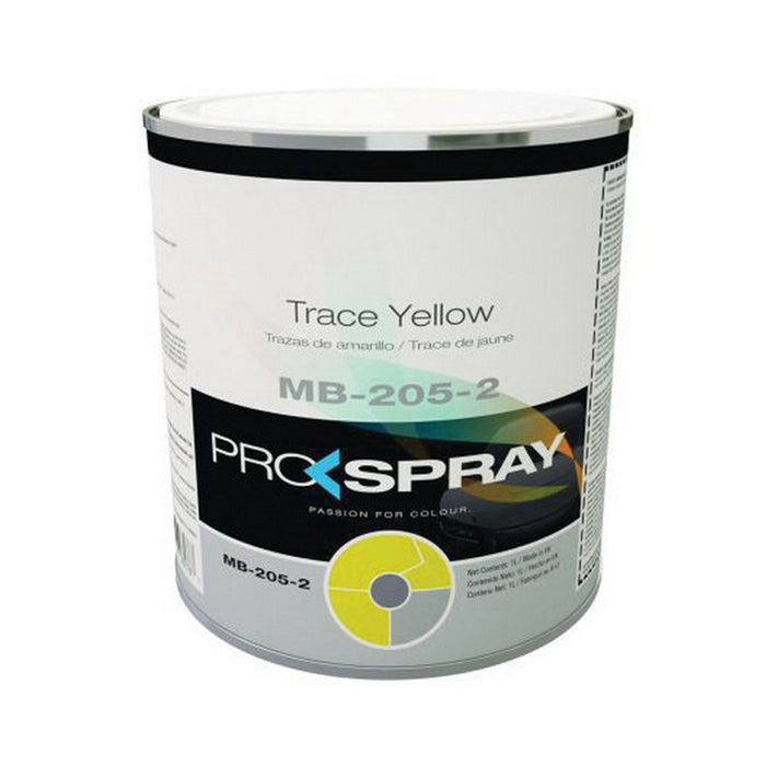 Pro-Spray European Automotive Finishes MB-205-2 Mixing Toner, 1 L Can, Trace Yellow