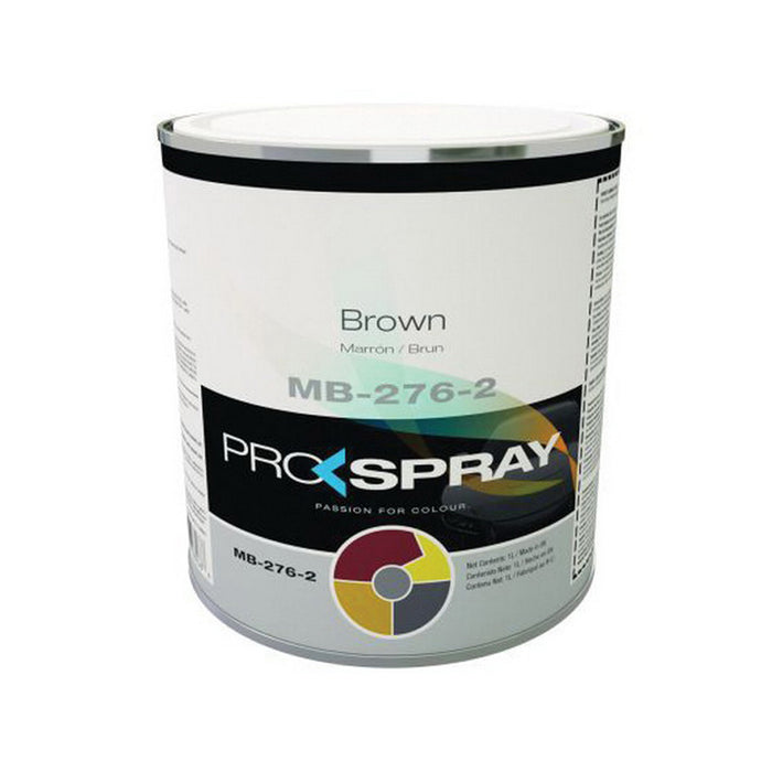 Pro-Spray European Automotive Finishes MB-276-2 Mixing Toner, 1 L Can, Brown
