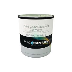 PROSPRAY® SCBC-574-3 National Rule Solid Basecoat Converter Binder, 3 L, Clear