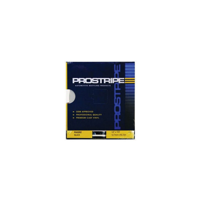 Prostripe R43202 Multiple Striping Tape, 150 ft x 1/2 in, Black