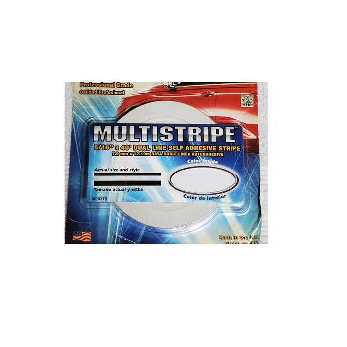 Prostripe R43208 Multiple Striping Tape, 150 ft x 1/2 in, White