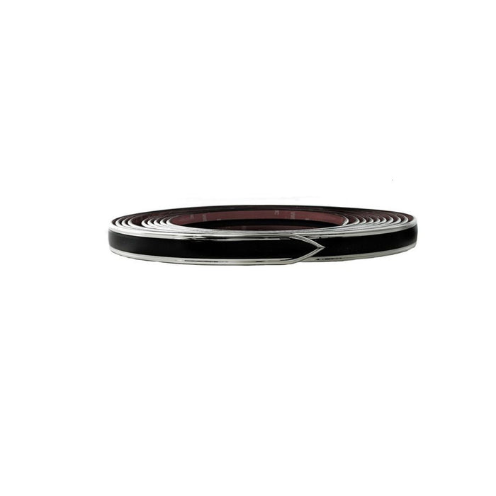 Protekto Trim 39-501 Tape on Door Edge Molding, 150 ft L x 3/8 in W, Black