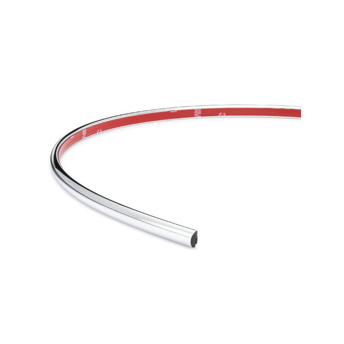 Protekto Trim 37-630 Half Round Wheel Well Molding, 20 ft L x 3/8 in W, Chrome — view 2