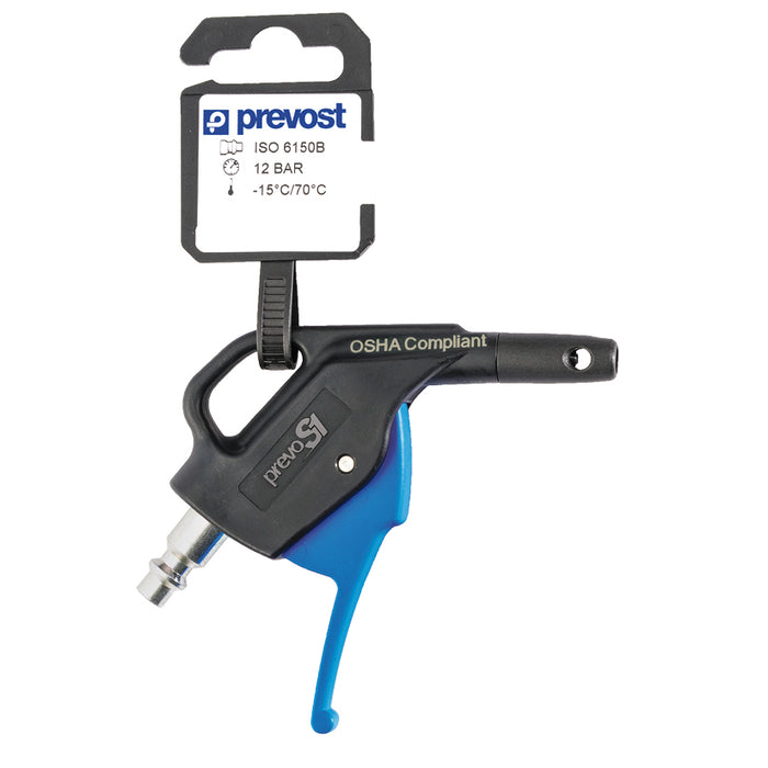 Prevost prevoS1 blow gun with OSHA nozzle