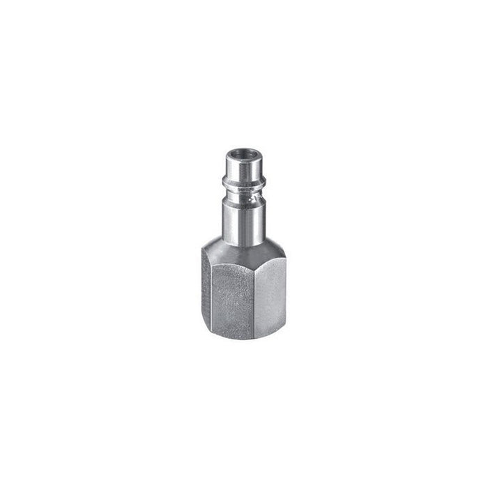 Prevost ERP 076201 High Flow Interchange Plug, 1/4 in, FNPT, Treated Steel