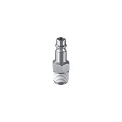 Prevost ERP 076251 High Flow Interchange Plug, 1/4 in, MNPT, Treated Steel