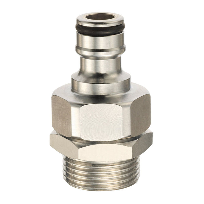 Prevost chrome plated plug for water systems. Male thread GHT 3/4". โ view 2