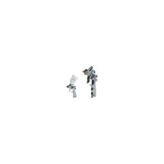 PRO-TEK 2550-1.2 2550 Series Mini HVLP Gravity Feed Spray Gun, 1.2 mm Nozzle, 3.5 cfm, 20 to 28 psi