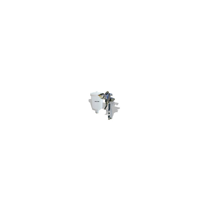 Pro-Tek Spray Equipment 2600-1.4 Series 2600 Gravity Feed Paint Spray Gun with Cup, 1.4 mm Nozzle, 6
