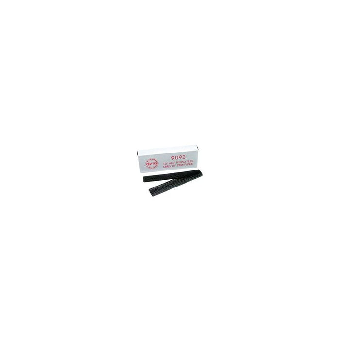 Pro-Tek Spray Equipment 9092 Half Round File, 10 in L x 1/2 in W