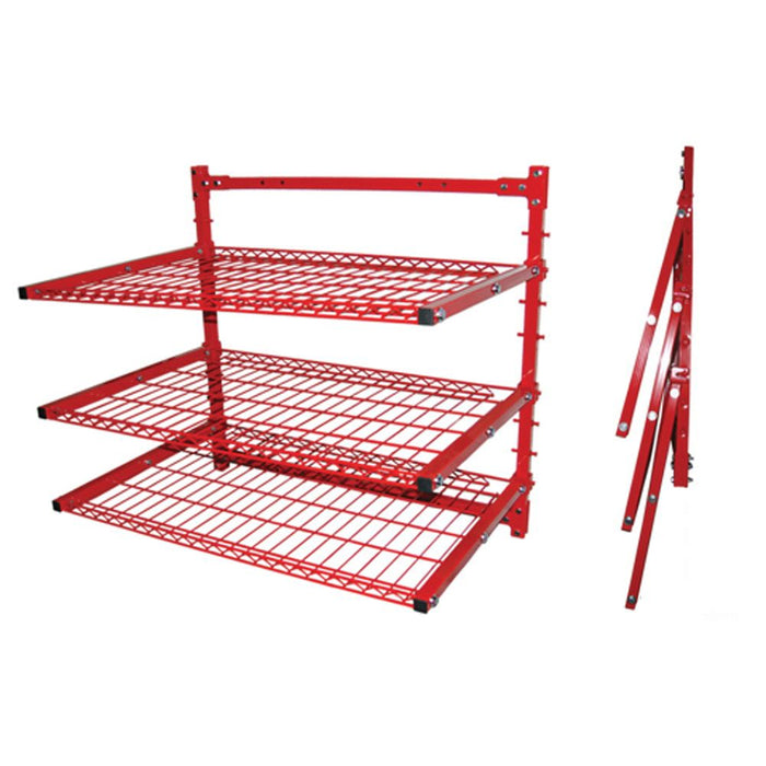 Pro-Tek Spray Equipment EQ-300BSR Wall Mount Body Shop Rack, 23-1/2 in L x 38 in W x 34-1/2 in H, 50