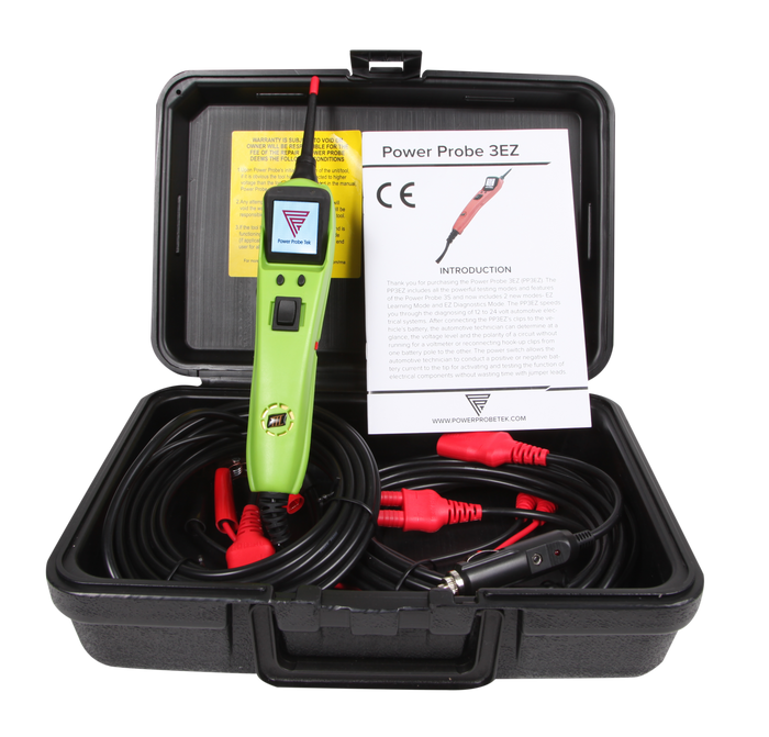 Power Probe Diagnostic Tools Power Probe Pp3Ez Kit Green Pp3Ezgrnas