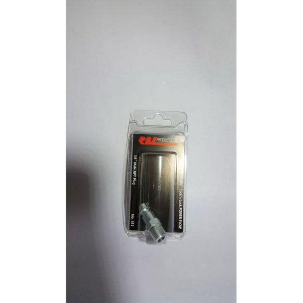 RBL Products, Inc. Cock 'n Lock 613 Euro-Style/M-Style Ported Plug, 1/4 in, MNPT