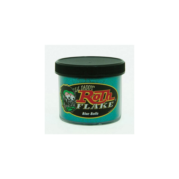 Roth Flake & Pearl Product Blue Balls Metal Flake RF104 2 oz Jar