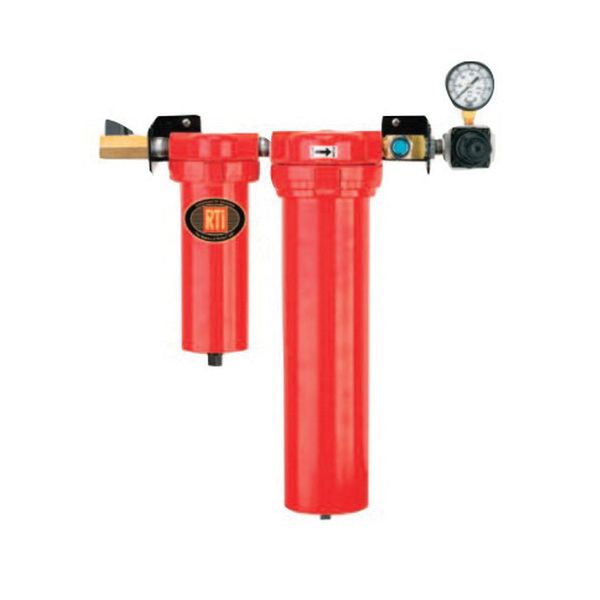 Reading Technologies, Inc. RTi EH4000-3R Eliminator II Series Desiccant Dryer, 1/2 in Inlet x 3/8 in