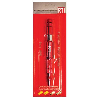 Reading Technologies, Inc. RTi PB-C Carded Precision High Flow Pencil Blower โ Red โ view 2