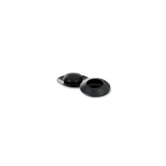Rusfre 2007-100 Hollow Auto Body Plug, 1/2 in, Plastic, Black