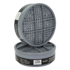 SAS® BreatheMate® 300-1001 Organic Vapor Cartridge, Use With: Multi-Use Dual Cartridge Respirator