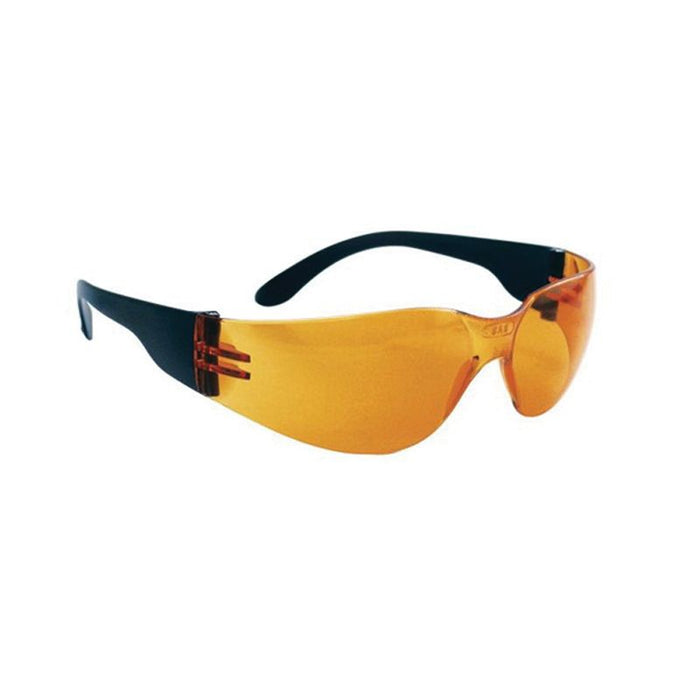 SAS Safety Corp. NSX 5342 Lightweight Safety Glasses, Orange Lens