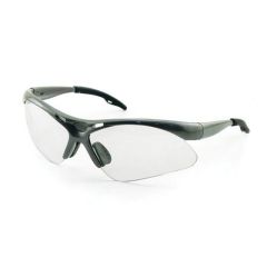 SAS® Diamondbacks™ 540-0100 Lightweight Safety Glasses, Universal, Clear Lens, Gray Frame