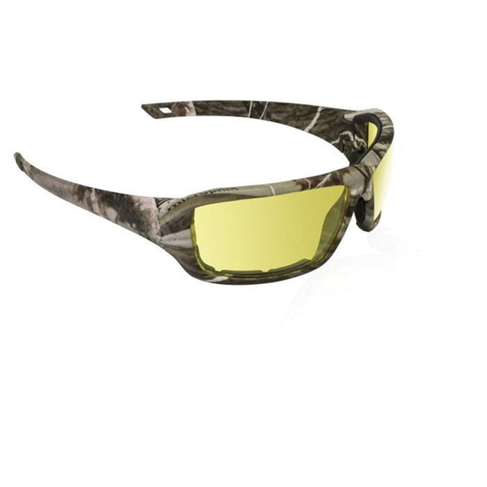 SAS Safety Dry Forest Camo 5550-03 Safety Glasses, Yellow Lens, Camouflage Frame