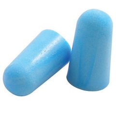 SAS® 6100 Uncorded Ear Plug, 31 dB NRR, Blue, Foam