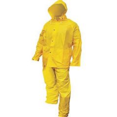 SAS® 6812 Lightweight Rain Suit, Medium, PVC, Yellow