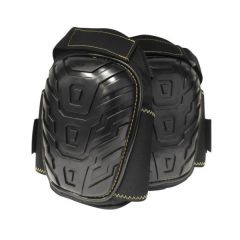 SAS® 7105 Deluxe Knee Pad, 1/2 in THK, Gel Injected Structural Foam, Black