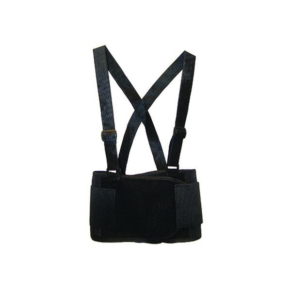 SAS Safety 7161 Deluxe Back Support Belt, Small, Polyester, Black