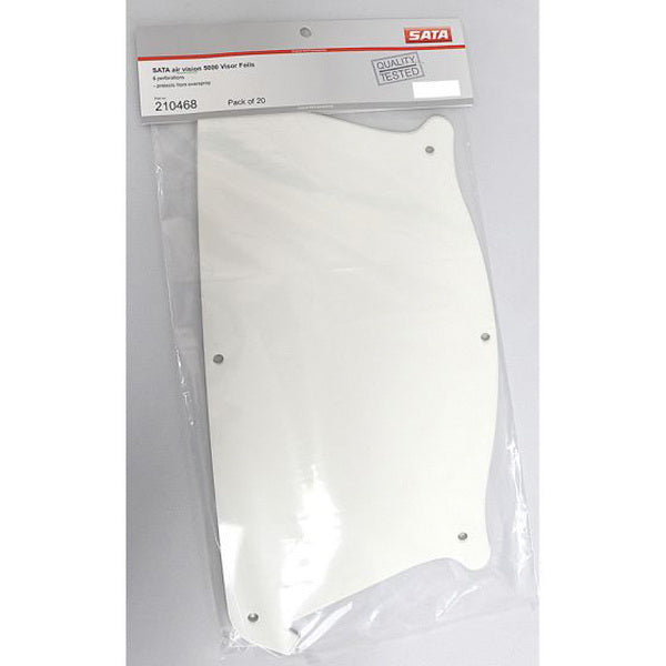 SATA 210468 Visor Foil, Use With: SATA Air Vision 5000 Breathing Equipment