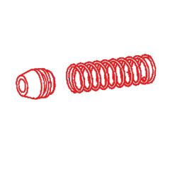 SATA® 240 Air Piston Packing, Use With: SATAjet® 5000 B, 4000 B, 3000 K, 1000 B Spray Gun