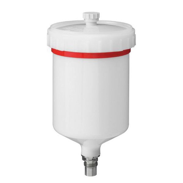 SATA® 27243 Reusable Gravity Feed Cup, 0.6 L Capacity, Use With: Jet 2000/Jet RP Spray Guns