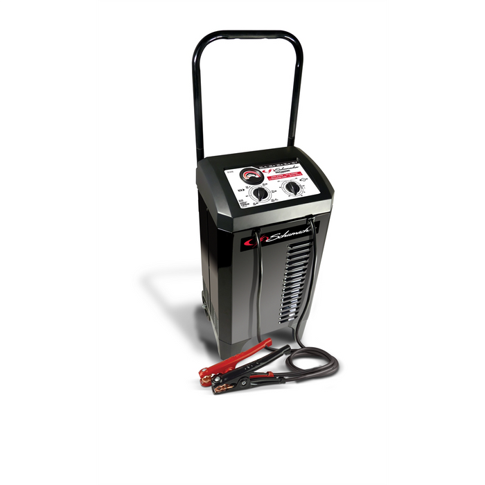 Schumacher Electric 200/40/20/10 Amp Manual Wheel Charger w/ Engine Sta — view 2