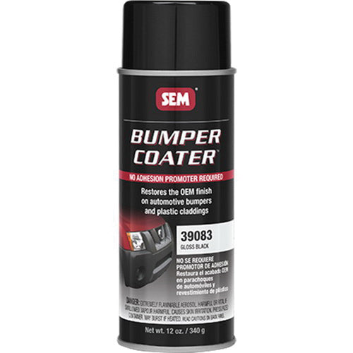 Bumper Coater™ 39083 Trim Paint, 16 oz Aerosol Can, Gloss Black