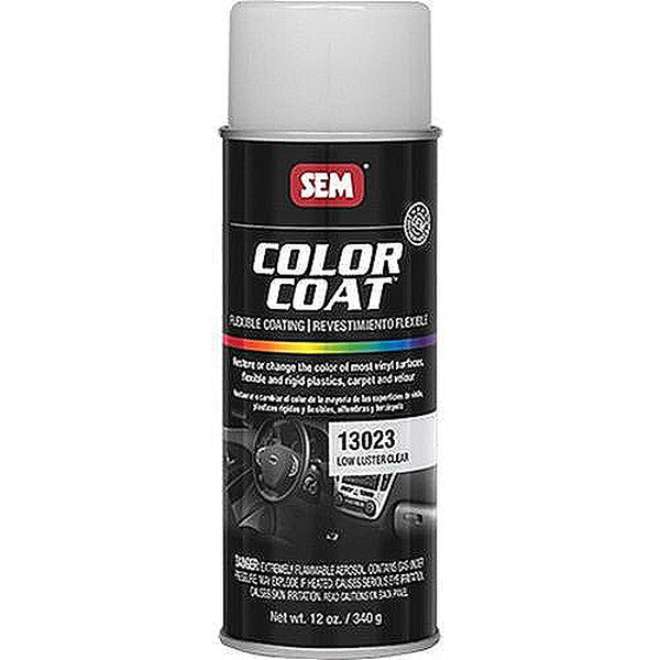 Color Coat™ 13023 Flexible Coating, 16 oz Aerosol Can, Low Luster Clear, 24 hr Curing, Aerosol