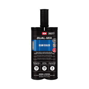 SEM Dual-Mix 39377 2-Component Seam Sealer 7 oz Dark Gray Cartridge